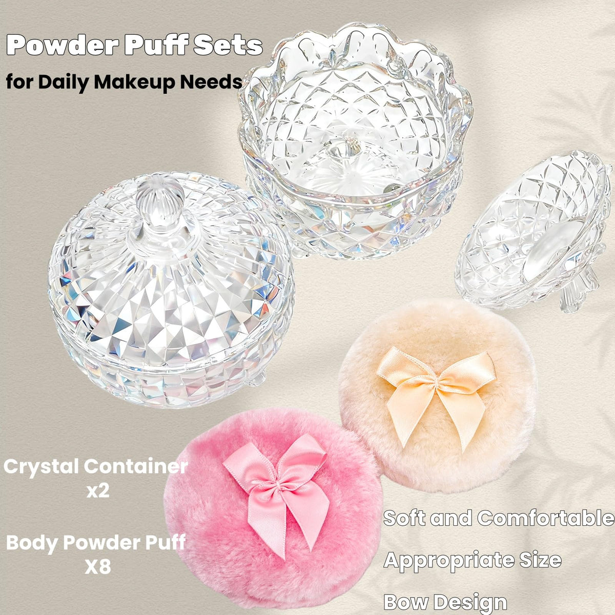 Tlence velour sponge puff delivers fluffy texture for smooth powder pickup.