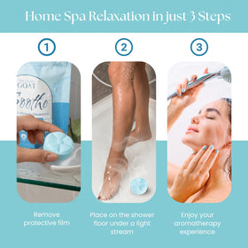 Spa-like ambiance featuring peppermint-eucalyptus blend for relaxation at home.