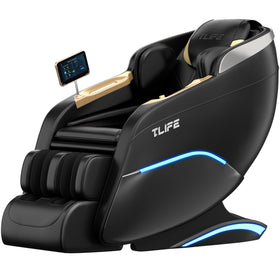 TLIFE Massage Chair full body view highlights AI body scan for personalized comfort