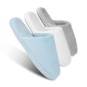 Tlizzz7 luxury spa slippers with memory foam cushion for foot comfort