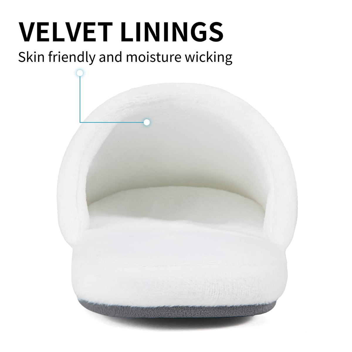 Tlizzz7 slippers anti-slip rubber sole for safe indoor use