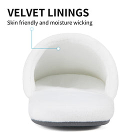 Tlizzz7 slippers anti-slip rubber sole for safe indoor use