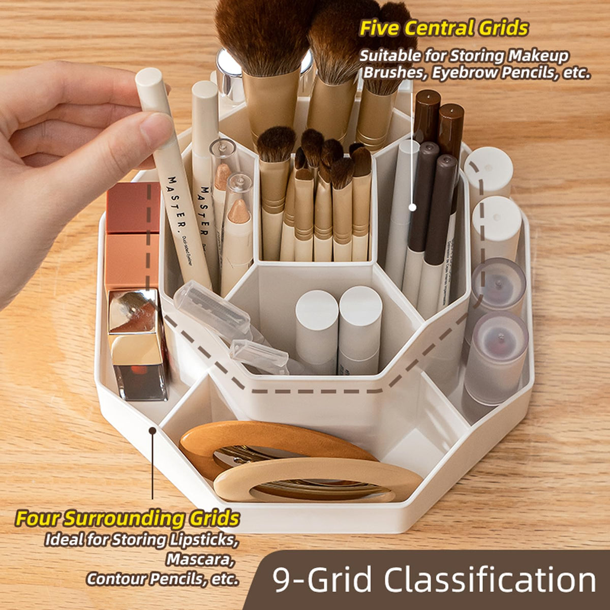 TNDCKP compact dimensions fit on small desks and countertops.