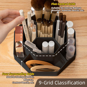 TNDCKP multifunction storage works on vanity, bathroom, or desk