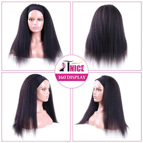 TNICE Brazilian virgin hair closeup highlights soft, tangle-free strands.