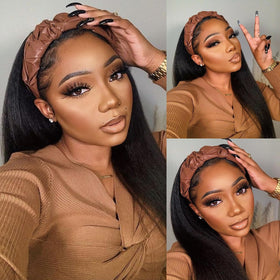 TNICE headband wig glueless fit for quick, secure wear without glue.