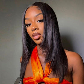 TNICE straight bundles natural color display for easy daily wear
