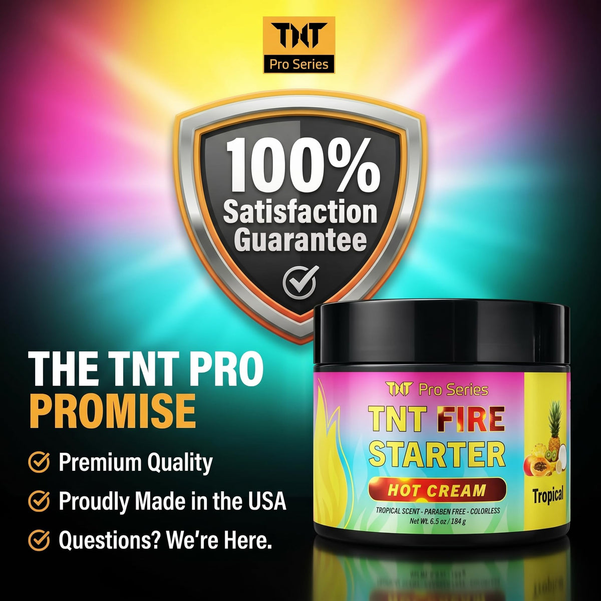 TNT Firestarter cardio-focused image hints at improved circulation during exercise.
