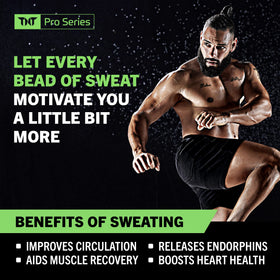 Before-workout application on the forearm with TNT Pro Ignite.