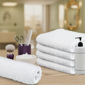 TOALLA towel in a salon-spa setting highlighting versatility for home and pro use
