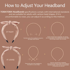 TOBATOBA bow headbands elevate everyday or special occasion looks