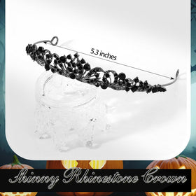 TOBATOBA black swan crown detail for elegant formal wear.