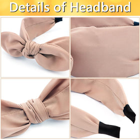TOBATOBA elegant bow top headband for a chic feminine look.