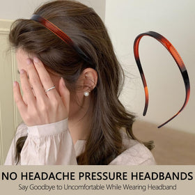 TOBATOBA headband suitable for all hair types and sunglasses