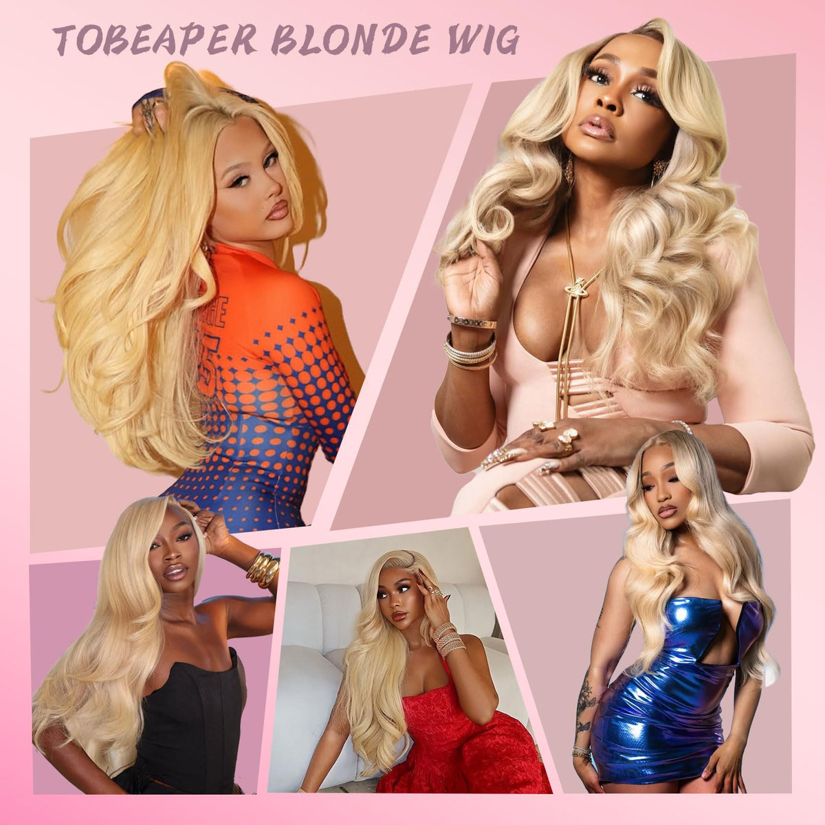 Tobeaper pre-plucked hairline for a natural, ready-to-style appearance.