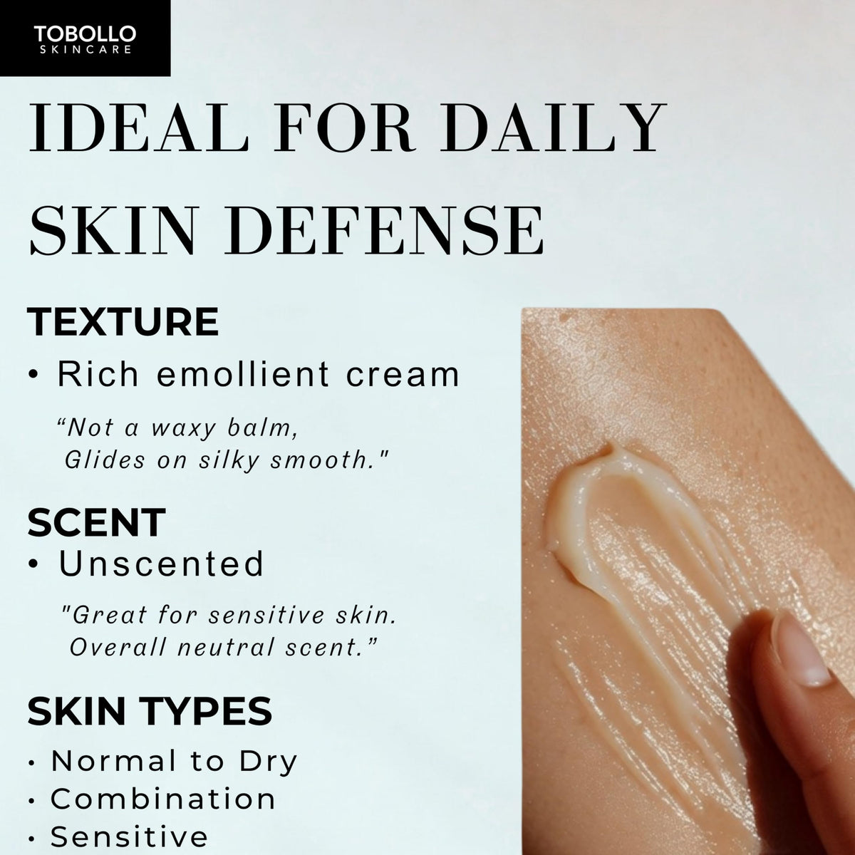 Tobollo triple actives highlight boost in glow and smoother texture