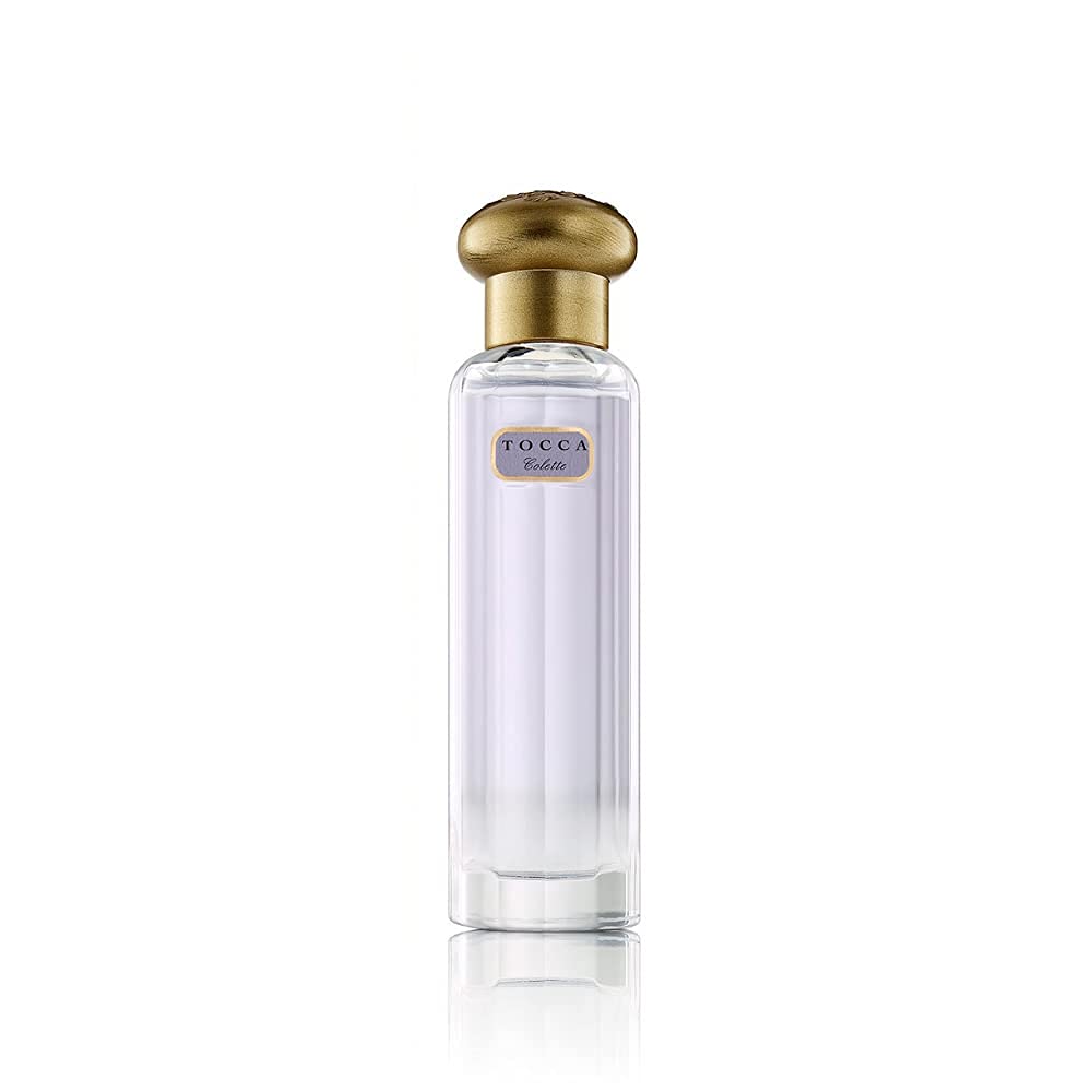 Tocca Colette perfume packaging with dramatic bottle and premium presentation