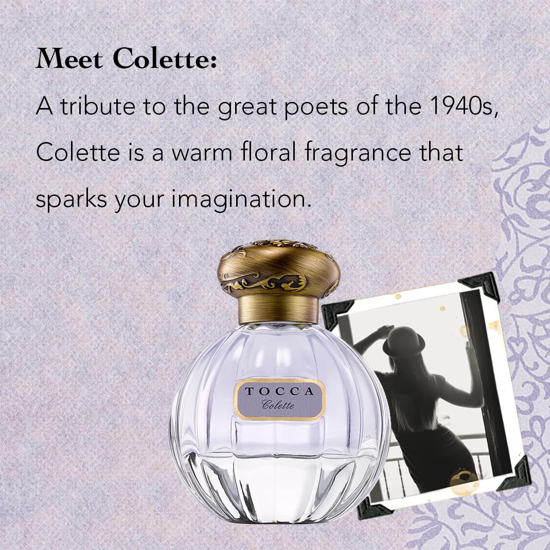 TOCCA Colette sandalwood note adding warm depth for evening wear