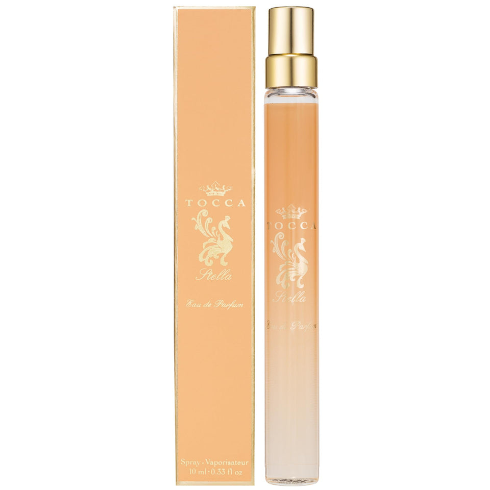 Tocca Stella travel spray bottle, compact and portable.