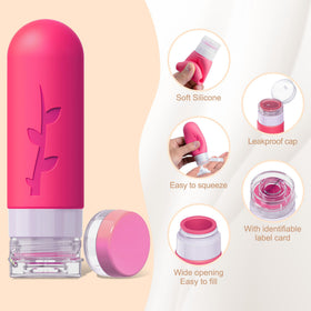 Tocelffe leak-proof travel bottle design prevents spills during transit.