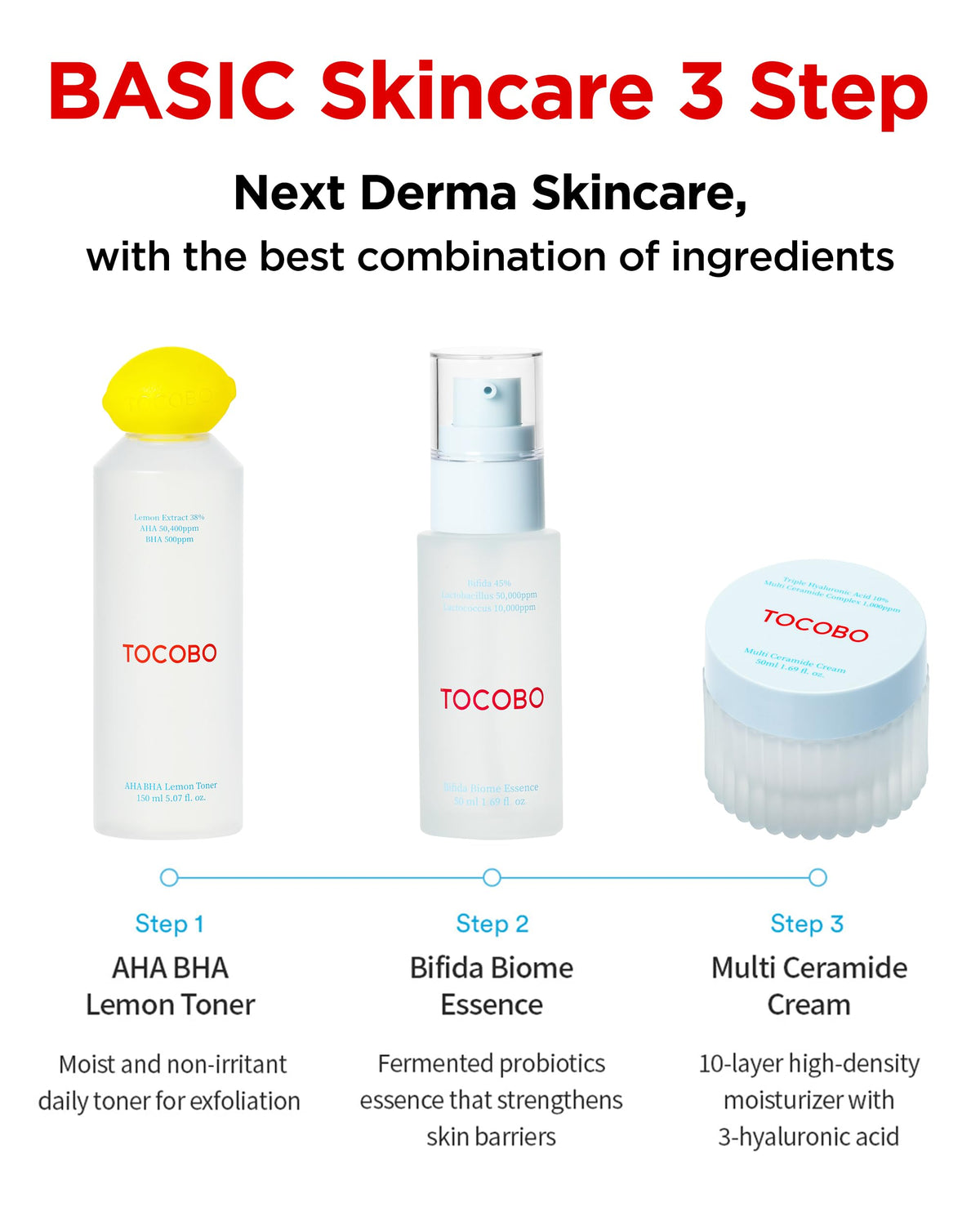 TOCOBO Cruelty-free Korean skincare branding on bottle signals ethical choice