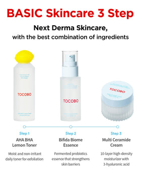 TOCOBO Cruelty-free Korean skincare branding on bottle signals ethical choice