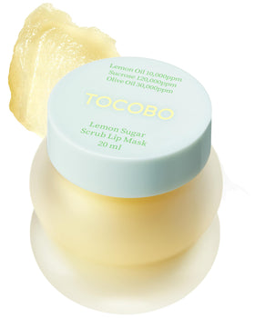 TOCOBO Lemon Sugar Lip Mask no-wash overnight application for soft lips