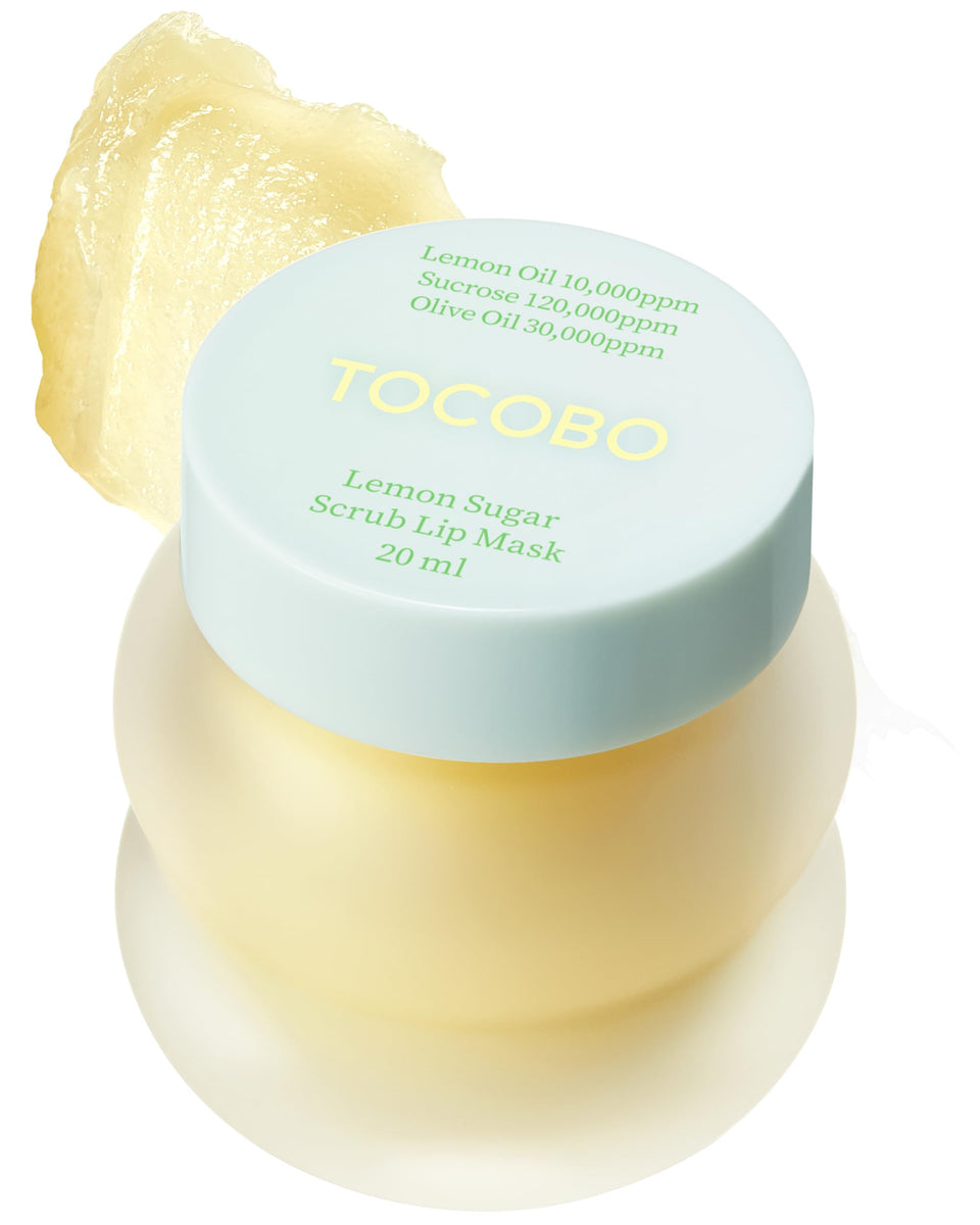 TOCOBO Lemon Sugar Lip Mask no-wash overnight application for soft lips