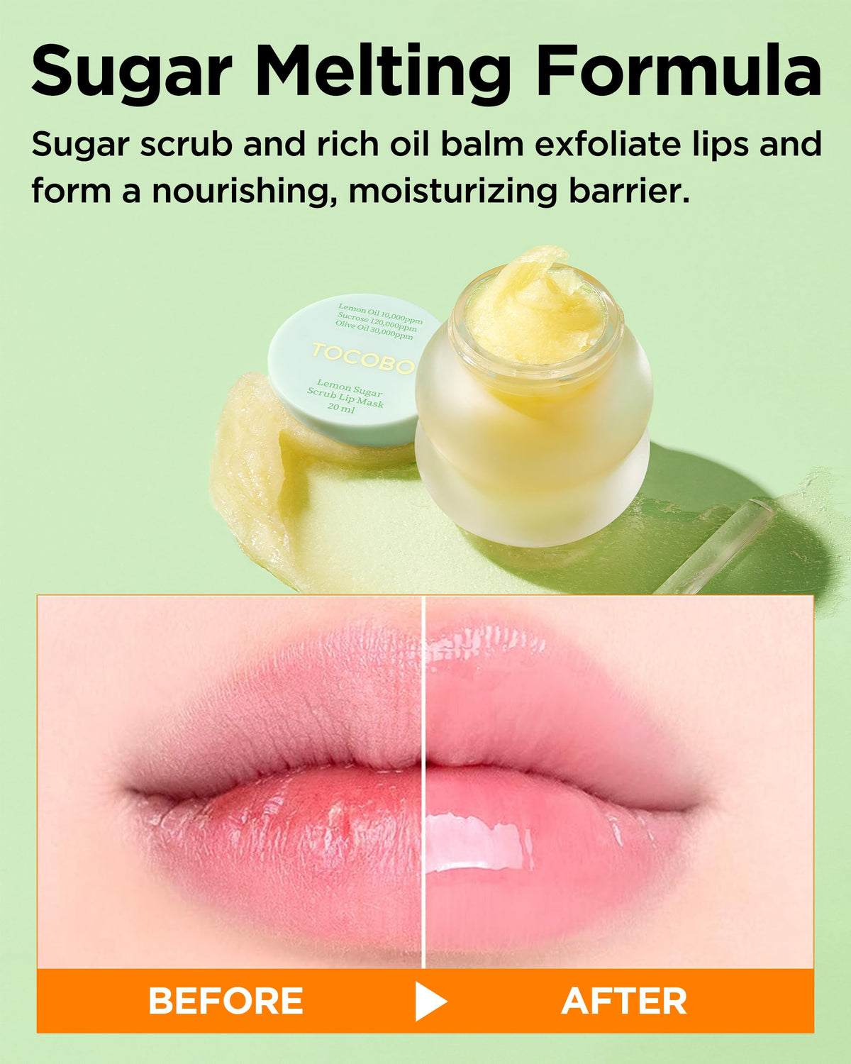 TOCOBO vegan clean formula delivers a glazed balm-like finish