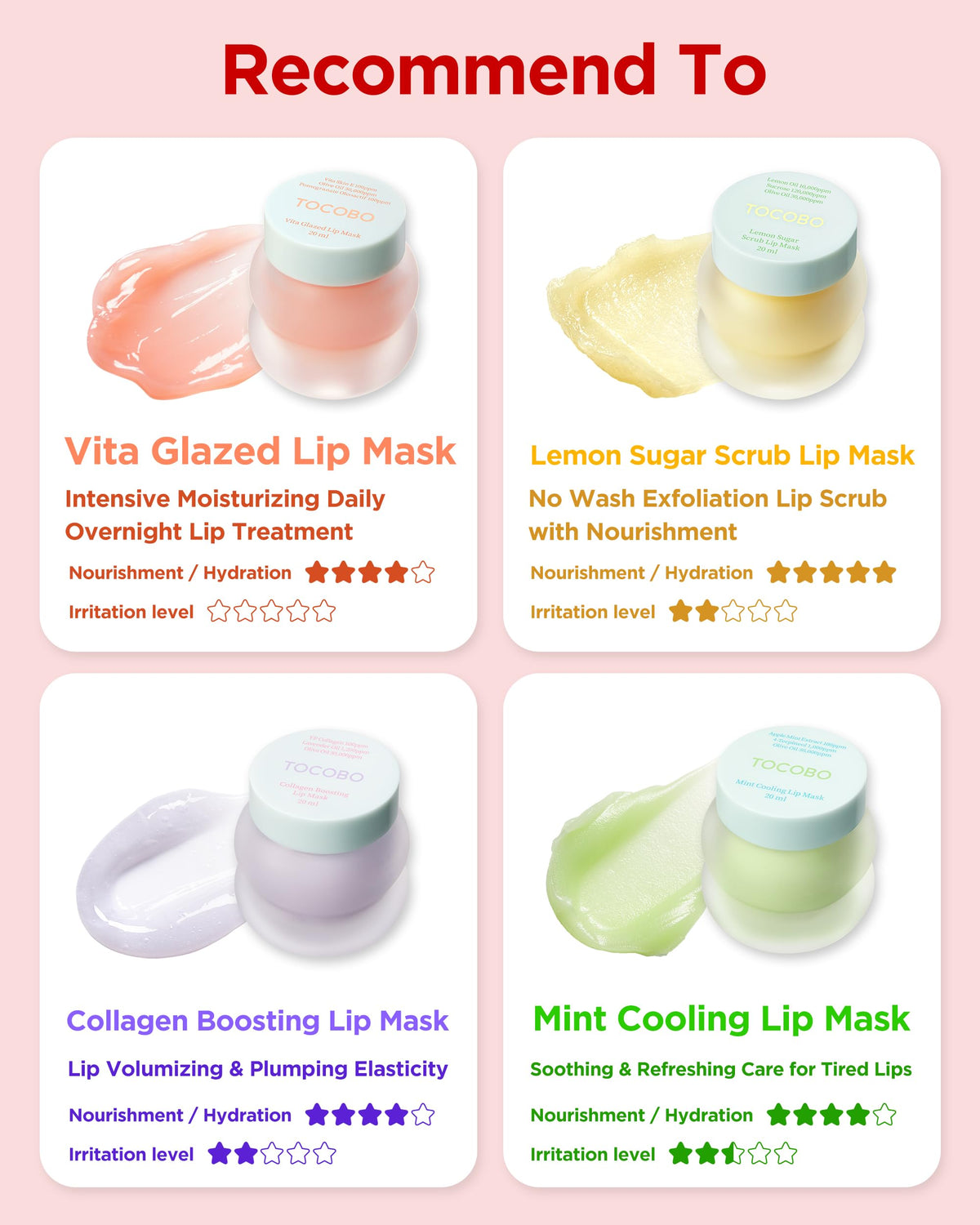 TOCOBO waking up with smoother lips and renewed moisture