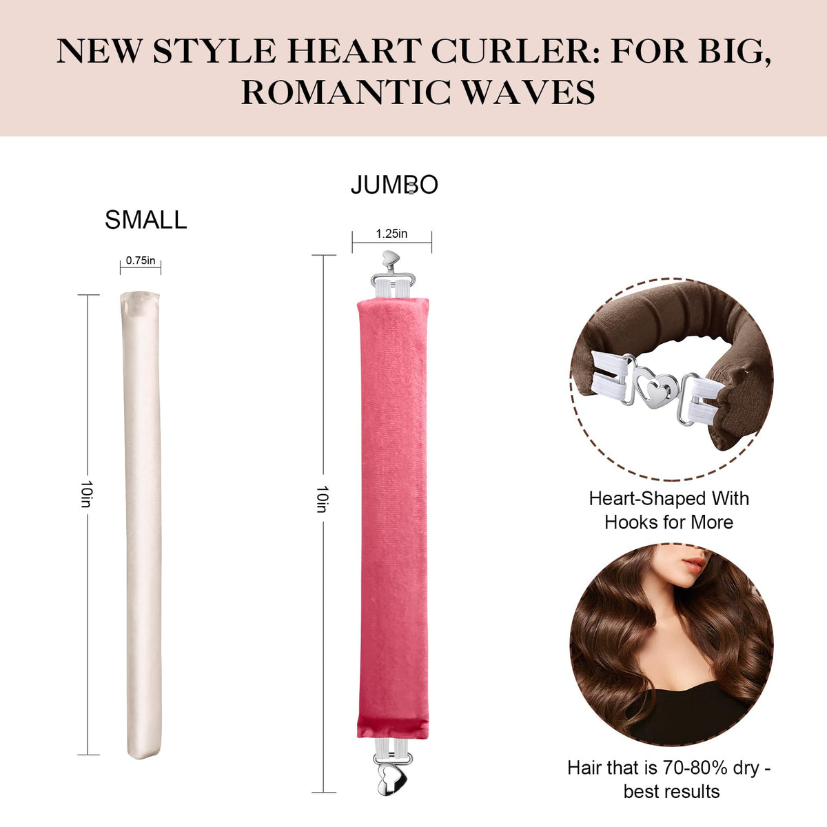 Togayu easy-lock heart buckle close-up showing secure, gentle tension for comfortable wear