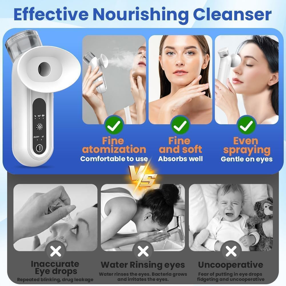TOGETHERTOYO Nano steam mist offers deep moisturizing for dry eyes