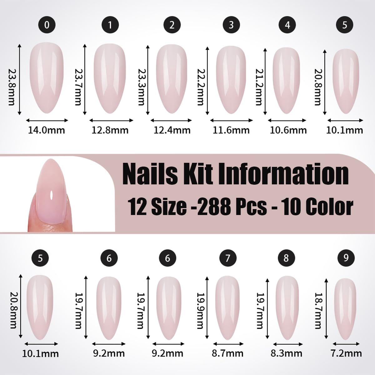 TOGZOM nail file and wooden stick included for safe shaping and prep