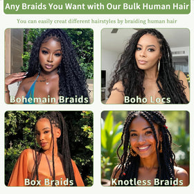 TOIJOI dye-friendly braiding hair ready for color experiments and protection