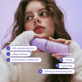 tokki on the moon Vegan skincare label emphasizing plant-based care