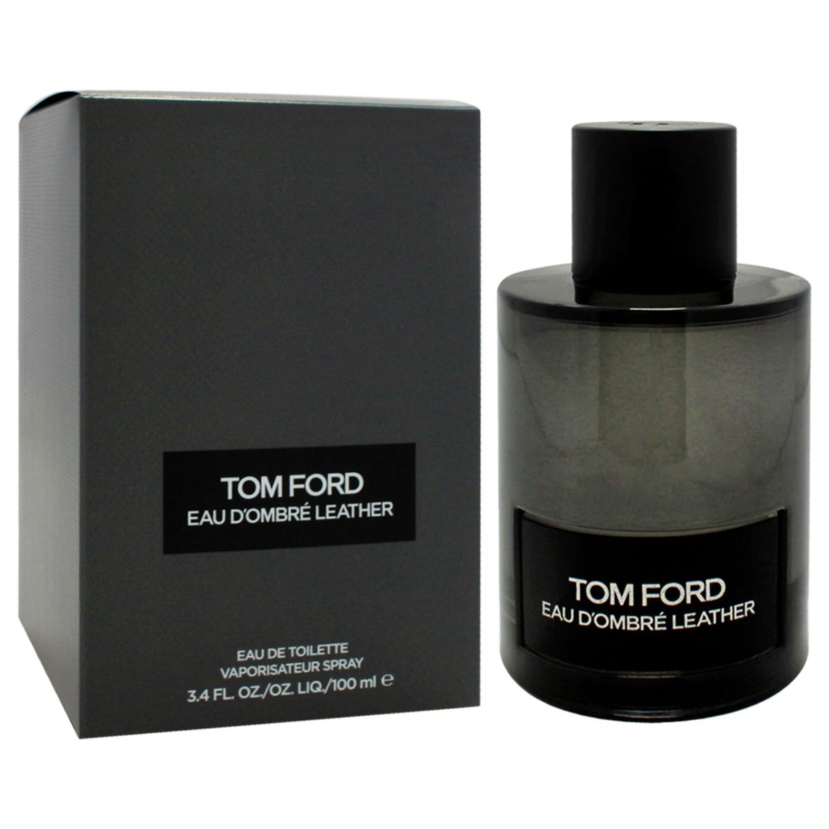 Tom Ford Eau Dombre Leather close-up highlights premium design and lasting impression.