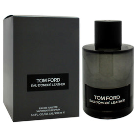 Tom Ford Eau Dombre Leather close-up highlights premium design and lasting impression.