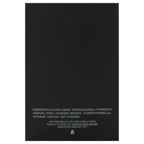 Tom Ford Eau Dombre Leather packaging shot highlights premium branding and allure.