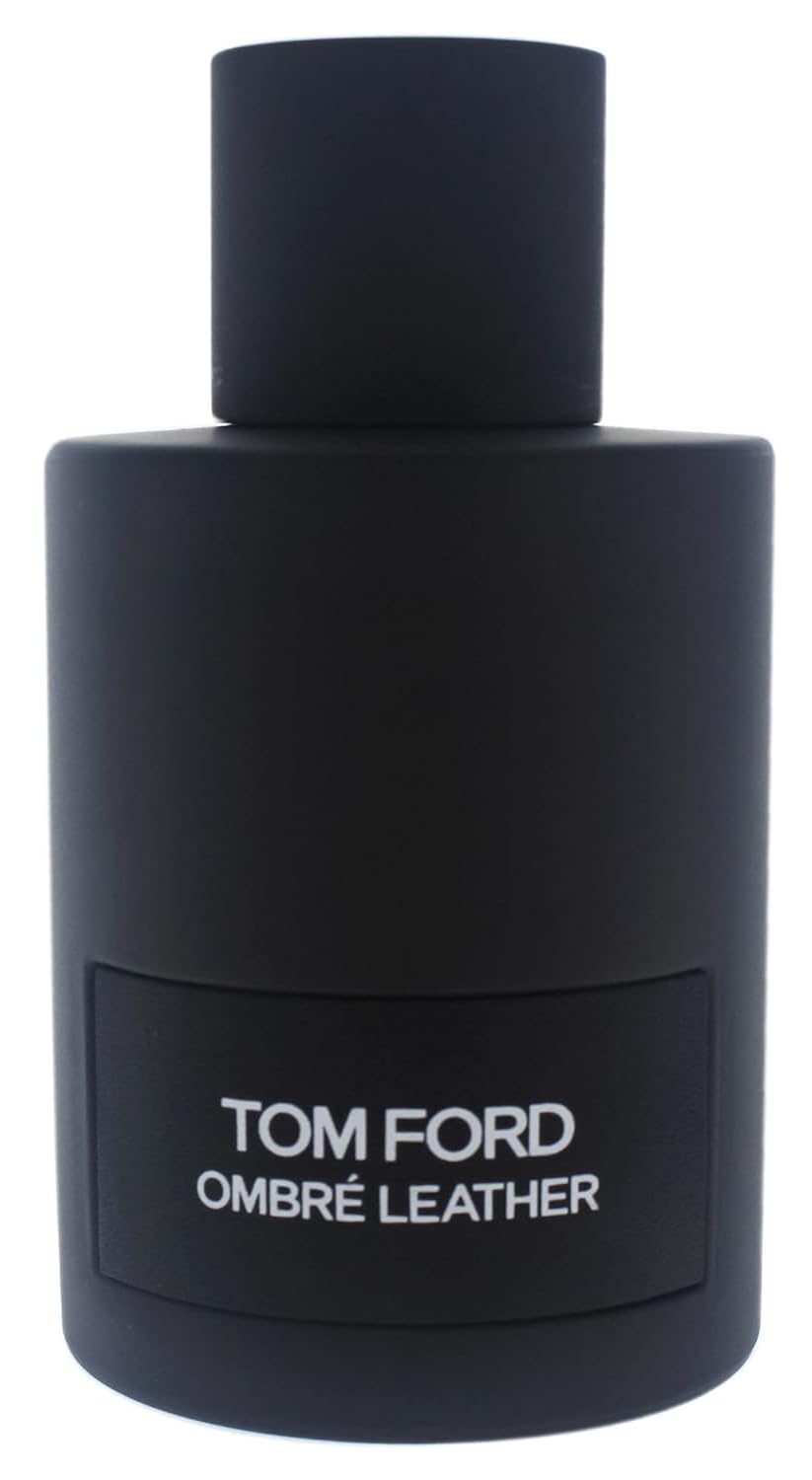 Tom Ford Ombre Leather bottle close-up showing premium matte flacon and design