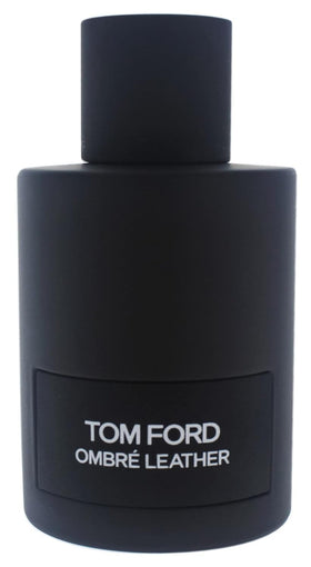 Tom Ford Ombre Leather bottle close-up showing premium matte flacon and design
