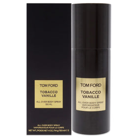 Tom Ford Tobacco Vanille body spray bottle highlights premium packaging and iconic scent.