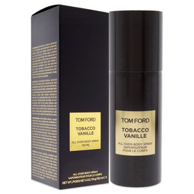 Tom Ford Tobacco Vanille packaging box conveys luxury and brand prestige.