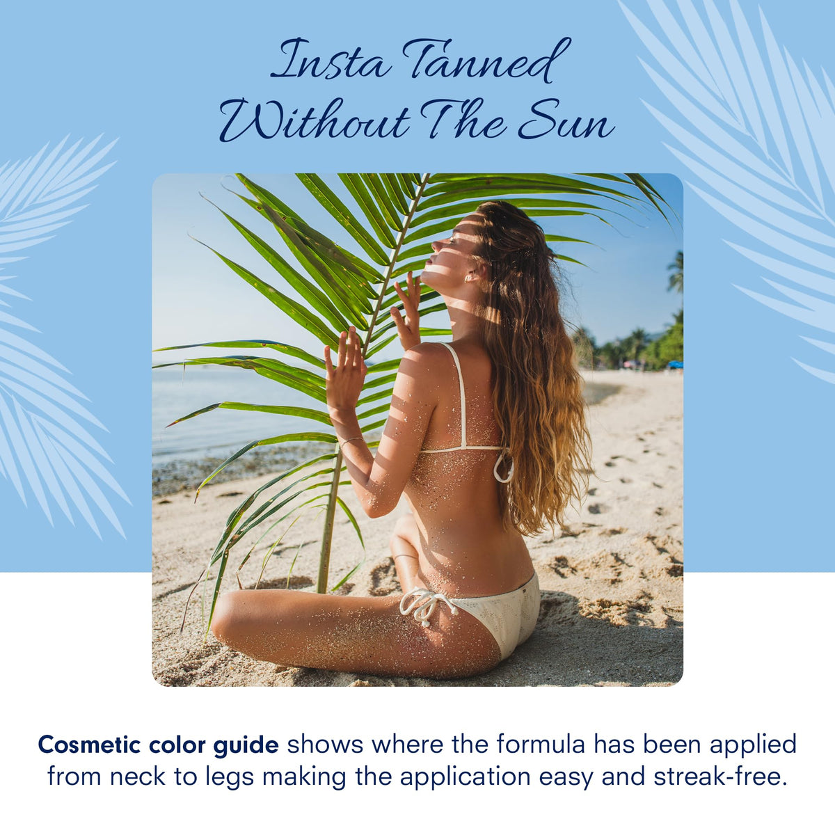 TOMAS TOTAL TAN color guide visual on neck and legs