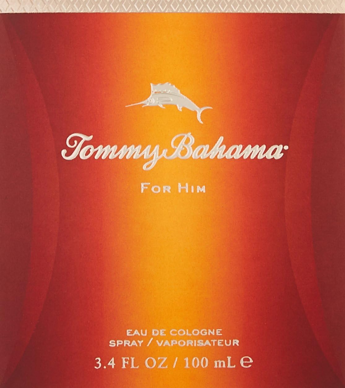 Tommy Bahama Eau de Cologne bottle with sleek design and branding