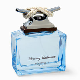 Tommy Bahama Maritime Journey packaging reflects nautical vibes and fresh outdoor fragrance