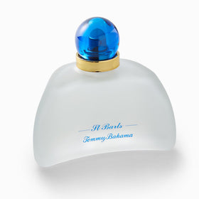 Holiday wrapping and presentation of the St. Barts set for gifting.