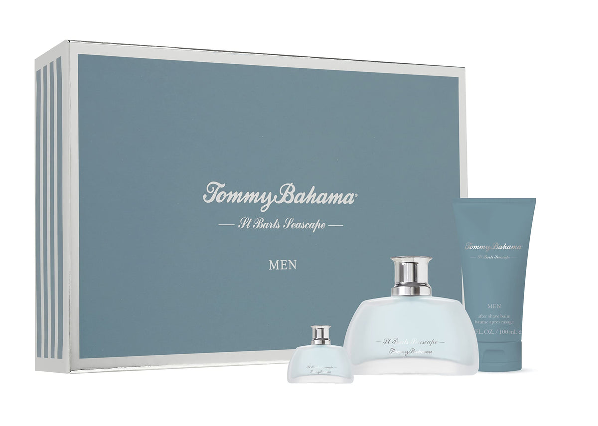 Tommy Bahama St. Barts Seascape eau de cologne bottle front for daily freshness
