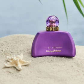 Tommy Bahama St. Kitts EDC gift display featuring island-inspired fragrance
