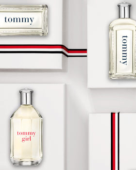 Tommy Hilfiger Tommy EDT cap detail showing travel-friendly closure.