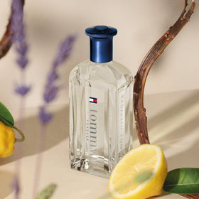 Tommy Forever woody base with patchouli suggesting warm, lasting scent.